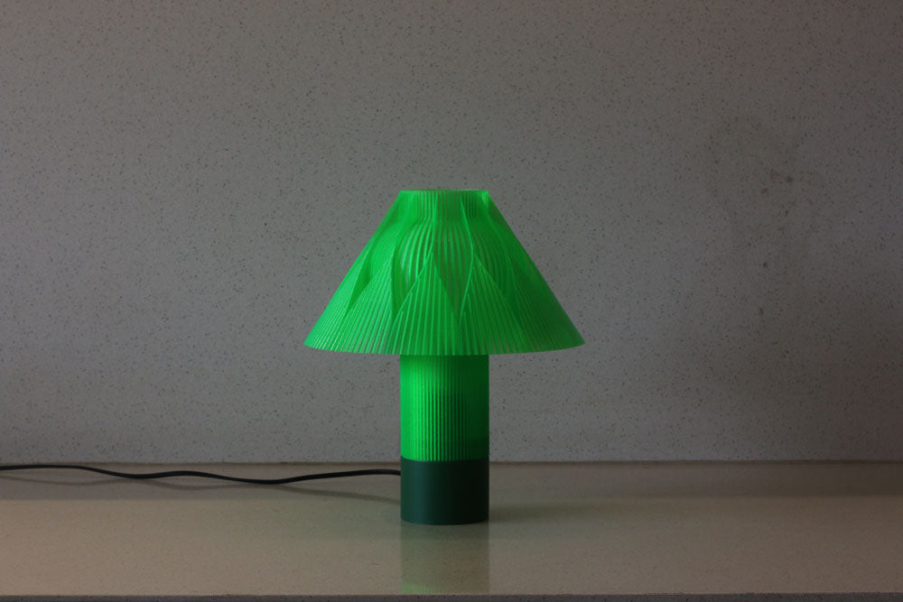 MSIGMA Rosace Table lamp (Glass Green)