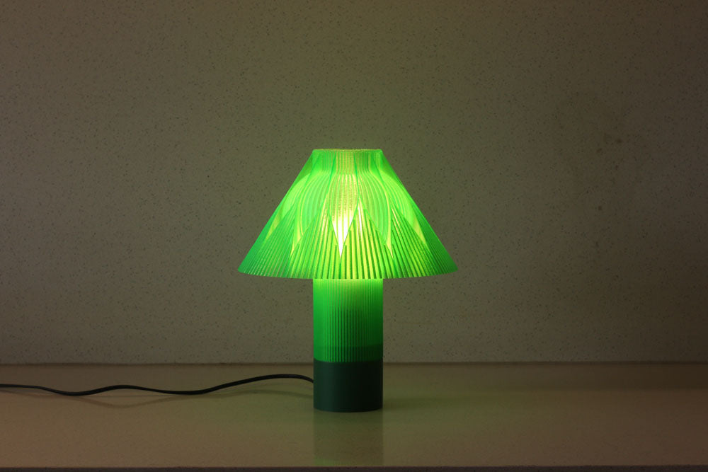 MSIGMA Rosace Table lamp (Glass Green)
