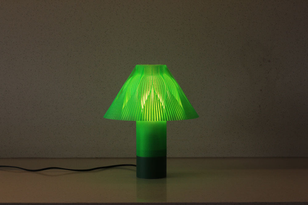MSIGMA Rosace Table lamp (Glass Green)