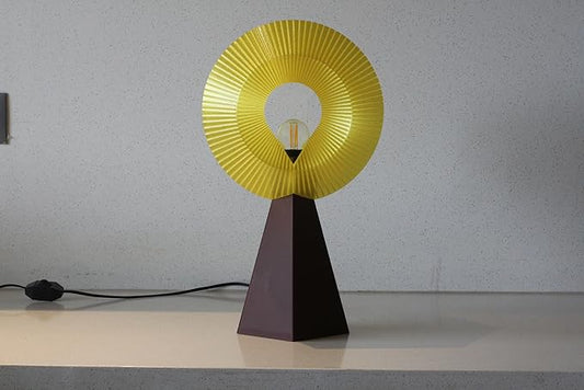 MSIGMA Halo 240 Designer Table Lamp – Luxury 3D Printed Artistic LED Ambient Light by Cornichon Paul Couderc | Exclusive Modern Lighting, Made and Made in India