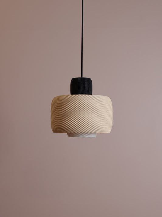 Lola Black/Apricot & White