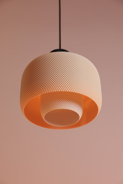 Lola Black/Apricot & White