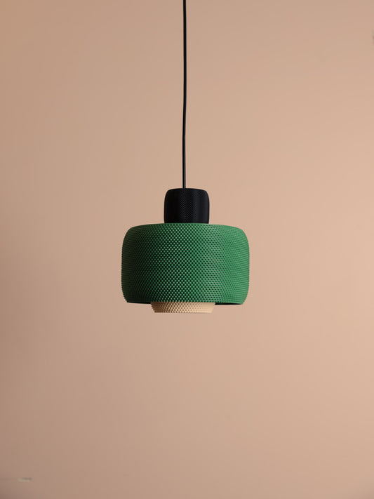 Lola Black/Green & Apricot