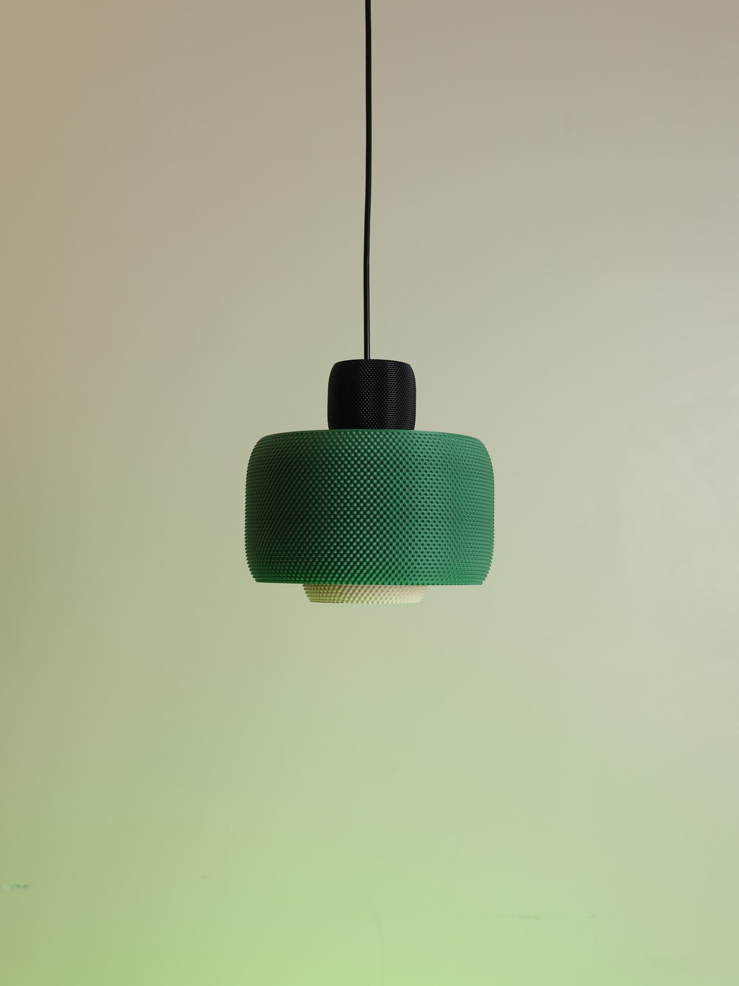 Lola Black/Green & Apricot