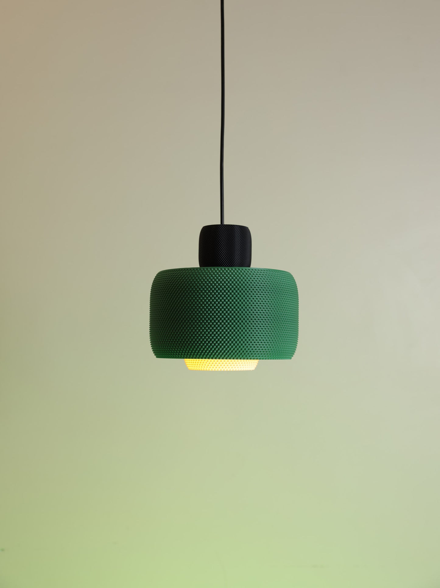 Lola Black/Green & Apricot