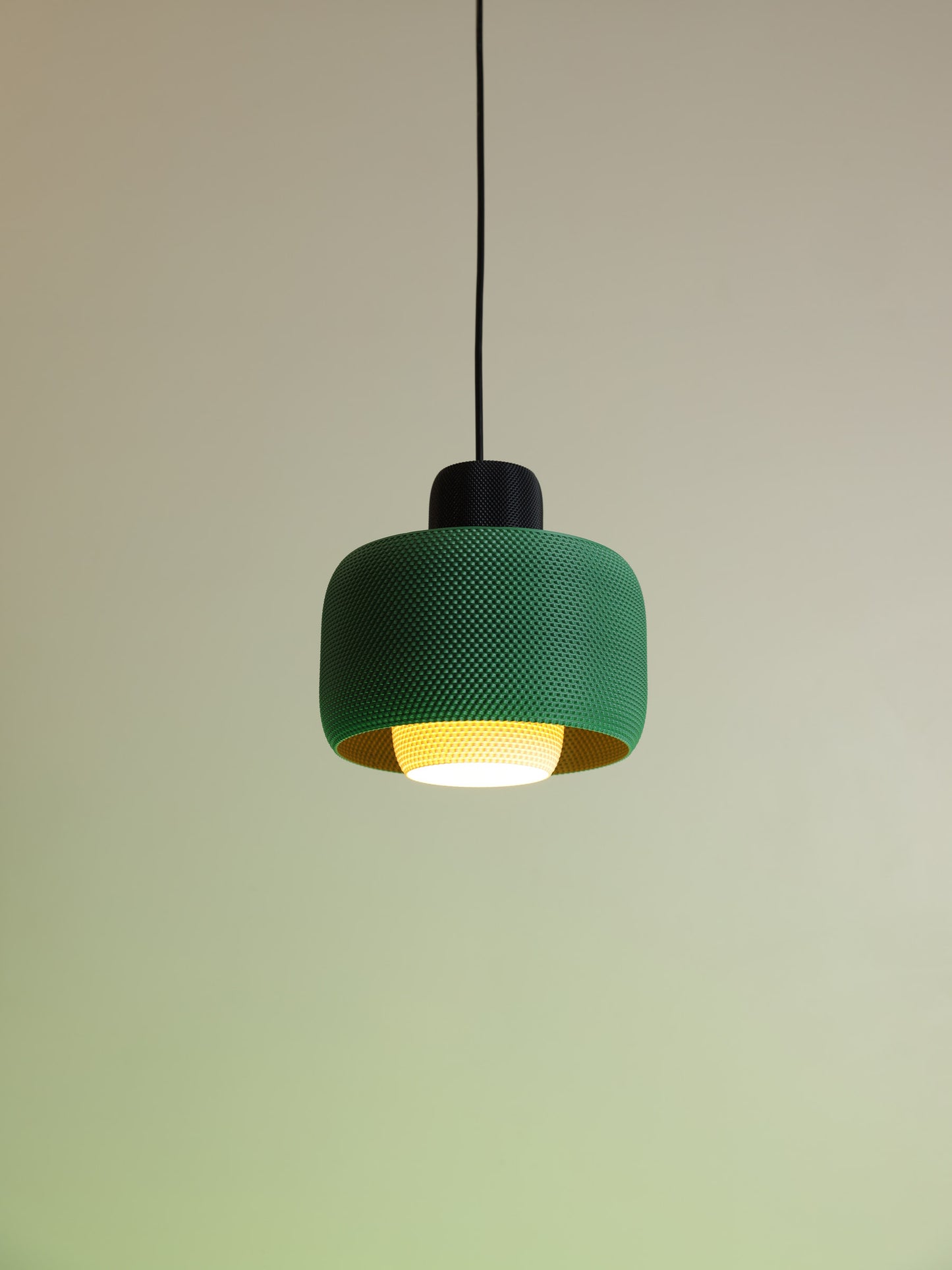 Lola Black/Green & Apricot