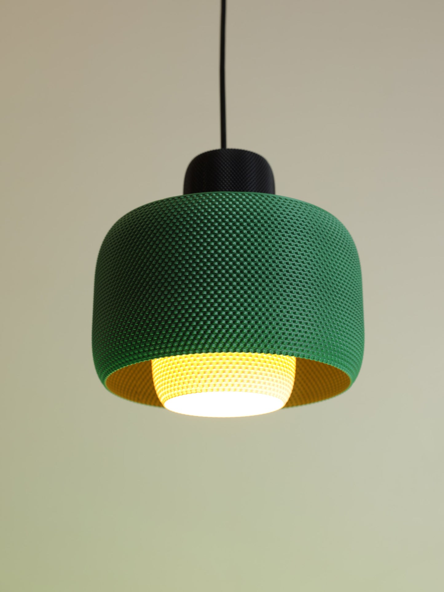Lola Black/Green & Apricot