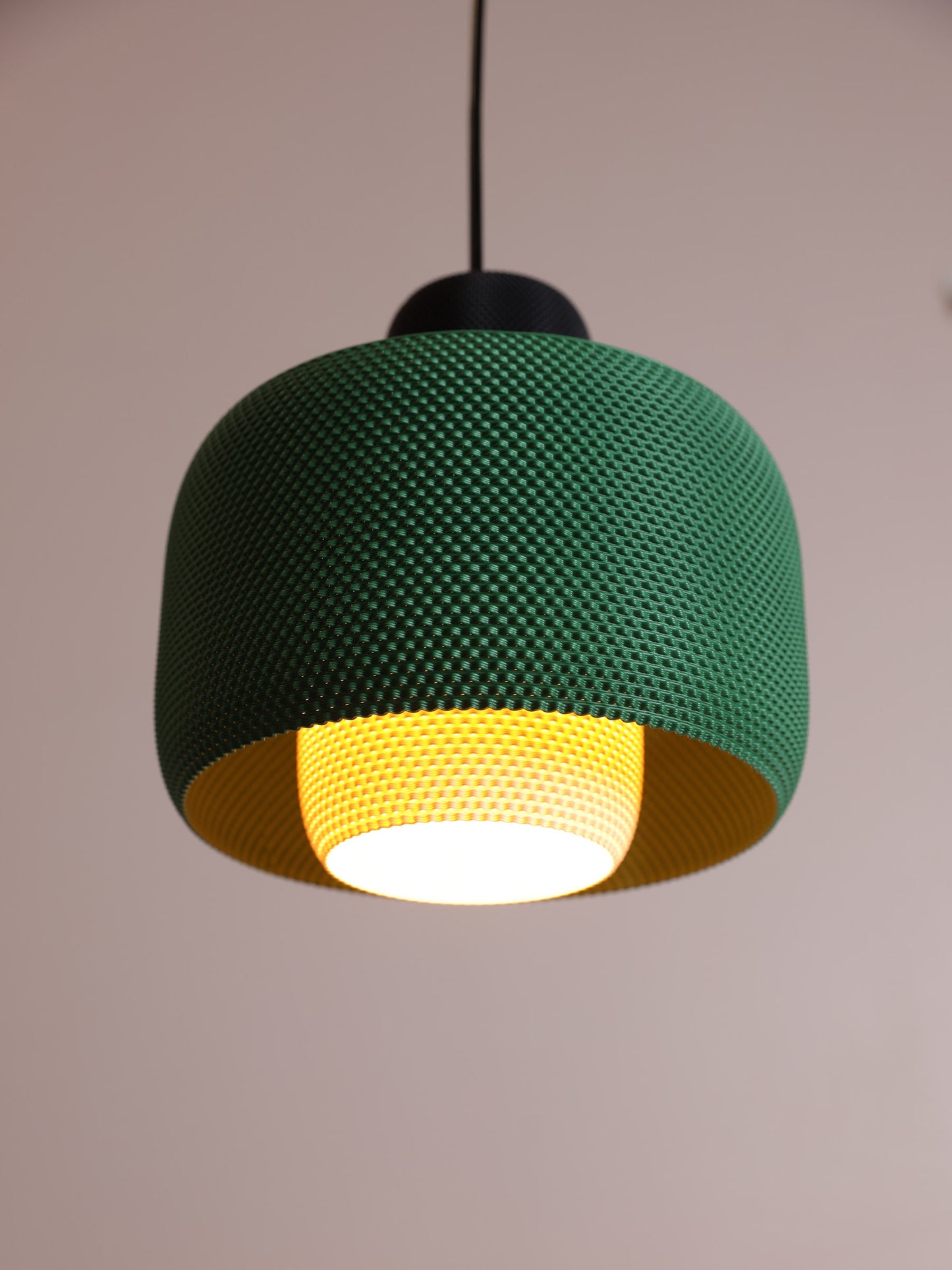 Lola Black/Green & Apricot