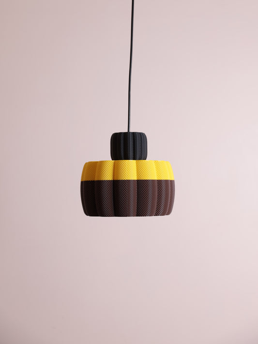 Ara Black/Yellow Dark & Brown Apricot