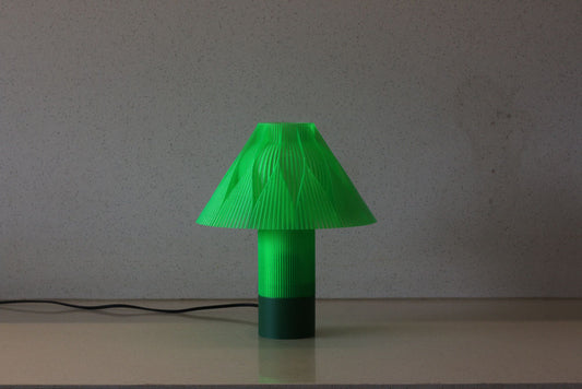 MSIGMA Rosace Table lamp (Glass Green)