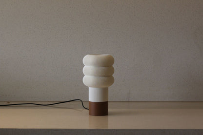 MSIGMA Little Cloud 2 Lamp – Cloud Collection | 3D Printed Designer Table Lamp in PLA | Modern Ambient Lighting for Home & Office (White)