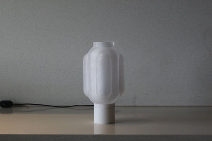MSIGMA Cornichon Little Cloud 4 Lamp – 3D Printed Ambient Light Artistic Home Decor by Paul Couderc Eco-Friendly Modern Lighting ( White /White)