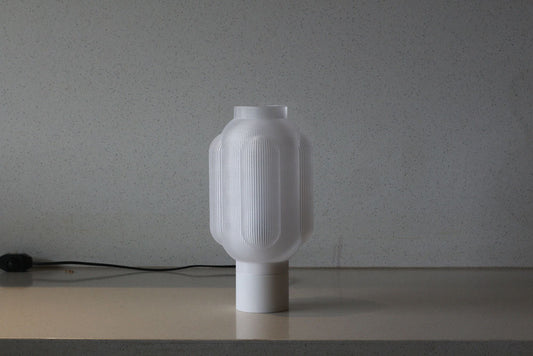 MSIGMA Cornichon Little Cloud 4 Lamp – 3D Printed Ambient Light Artistic Home Decor by Paul Couderc Eco-Friendly Modern Lighting ( White /White)